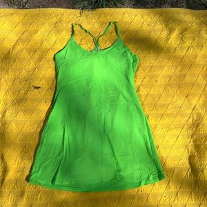Large Neon green outdoor voices dress. Power puff girl series. Barely used.